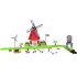 FARMA DZĪVNIEKI Vēja ģenerators komplekts 101 elementi figūras