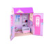 Izplešams leļļu māja ar čemodānu un mēbelēm + Anlily lelle ZA5694
