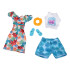 Leļļu apģērbu komplekts vasaras stilizācijām