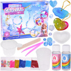 Rokdarbu komplekts DIY Kristālu rotājumi - piekariņi un kuloni