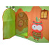 Krāsains bērnu telts "Meža draugi" ar somu