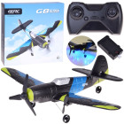 Tālvadības lidmašīna G8 Glider no EPP putuplasta ar LED apgaismojumu un USB uzlādi RC0723