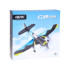 Tālvadības lidmašīna G8 Glider no EPP putuplasta ar LED apgaismojumu un USB uzlādi RC0723