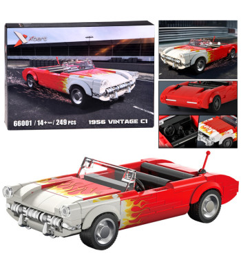 Konstrukciju klucīši – klasiskā hot rod Roadster automašīna ZA5817, 249 elementi