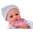 Lelle BOBAS 32 cm ar kustīgām acīm + barošanas aksesuāri ZA5833
