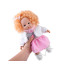 Interaktīva lelle ALICJA 32cm ar blondu matu viļņiem - runā un ķiķina ZA5841