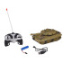Radiovadāms RC tanks ar grozāmu tornīti, gaismām un reālistiskām skaņām RC0728