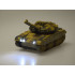 Radiovadāms RC tanks ar grozāmu tornīti, gaismām un reālistiskām skaņām RC0728