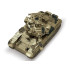 Radiovadāms RC tanks ar grozāmu tornīti, gaismām un reālistiskām skaņām RC0728