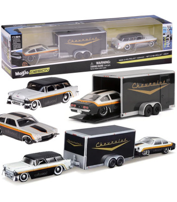 Maisto licencēti metāla automašīnu modeļi Chevrolet Nomad un Chevrolet Vega ZA5863 1:64 – 1955, 1971