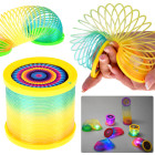 Varavīksnes atsperīte DISCO 2w1 - Krāsaina LED apgaismojums un projektors ZA5890