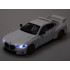 Metāla sporta automašīna BMW 3.0 CSL ar skaņas un gaismas efektiem ZA5948 1:34