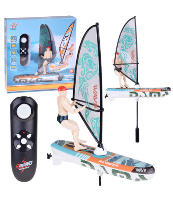Attālināti vadāms izgaismots vindsērfinga dēlis WINDSURFER RC0740