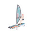Attālināti vadāms izgaismots vindsērfinga dēlis WINDSURFER RC0740