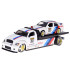Maisto licencēta metāla automašīna 1:64 Flatbed un BMW M3 1988