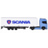 Licencēts Maisto metāla kravas auto ar konteineru puspiekabi SCANIA 770S + ZA5965