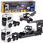 Maisto licencēts metāla auto SCANIA 770S + piekabe Buldozers ZA5966