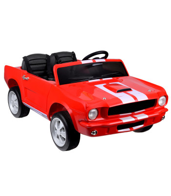 Akumulatora automašīna bērniem, klasiskā, divvietīga SHELBY GT 350 PA0336