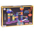 Krāsains Bumbiņu Ceļš Marble Run DIY ar Metēju, 58 Gabali