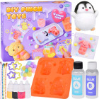 Radošais komplekts sērija: Dari pats DZĪVNIEKI GLITI - atslēgu piekariņi 3D DIY ZA5985