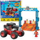 Hot Wheels Monster Truck kaskadieru klucīši 151 gab. + rampa