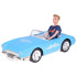 Automašīnīte Retro Cadillac ar lelli
