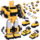 Magnētiskais robots transformeris 2in1