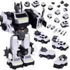 Magnētisks robots Transformers 2 vienā ar piederumiem – liela figūra ZA6009