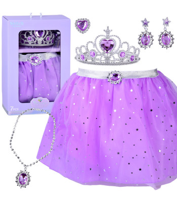 Mēness princeses kostīms – svārki un rotaslietu komplekts ZA6027