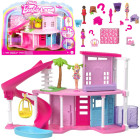 Mattel Mini BarbieLand Lelles Māja + Lelle un Mājdzīvnieks + Aksesuāri