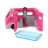 Mattel Mini Barbie Land Lelle tūristka + auto kemperis ZA6038 C