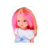 Lovely Girl lelle baltā kleitā ar rozā šķipsnu ZA5850 33cm