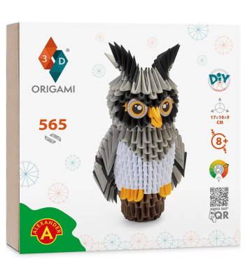 Alexander radošais 3D origami komplekts – Pūce ZA6073