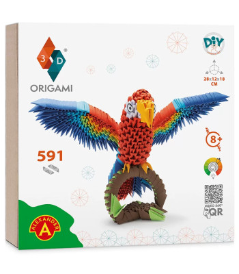 Alexander radošais komplekts Origami 3D – Papuga ZA6074