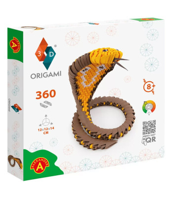 Alexander radošais 3D origami komplekts – kobra ZA6083