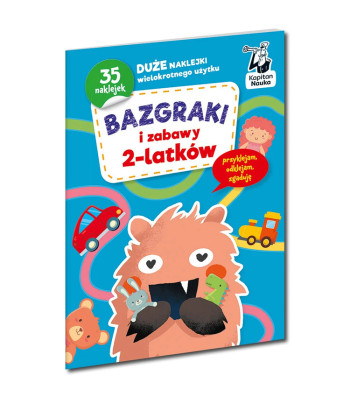 Kapitan Nauka Bazgraki: zīmēšana un rotaļas KS1193, 2 gadiem