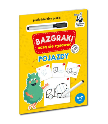 Kapitan Nauka Bazgraki mācās zīmēt. Transportlīdzekļi KS1197