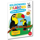Kapteinis Nauka Syllabic Coloring Book. Savvaļas Dzīvnieki KS1210