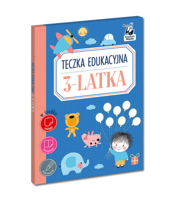 Kapitan Nauka Izglītojoša mape 3 gadus veciem bērniem KS1218