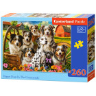 Happy Dogs In The Countryside puzles (260 elementi)