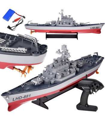 Tālvadības kaujas kuģis PANCERNIK LHD-881 RC0736, 1:390, 60 cm x 11,5 cm x 19 cm