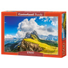 Puzzle 1500 gabali - Majestic Dolomites, Italy C-152247-2