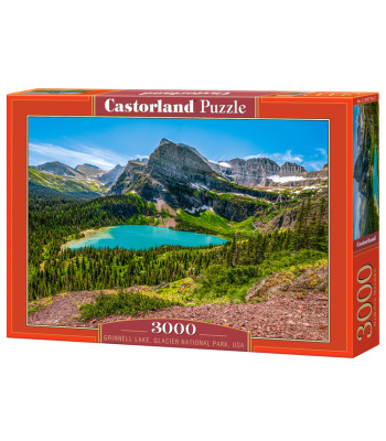 Puzle Grinnell Lake, Glacier National Park, USA — 3000 elementu, C-300716-2