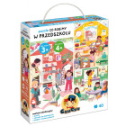 CzuCzu Puzle Ko mēs darām bērnudārzā 40 elementi 3+