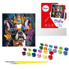 Gleznošana pēc numuriem "Gaišais buldogs"