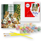 Gleznošana pēc numuriem - Svētki 40x50 cm KHO6555 Dāvanas tuviniekiem AP0111