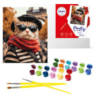 Krāsošana pēc numuriem 40x50 cm KHO6705 Pūka Paryzē AP0115