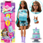 Mattel Barbie Party Unboxed Lelle ar dzimšanas dienas suni korgi