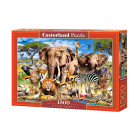 Savannas Dzīvnieki 1500 gabalu puzle
