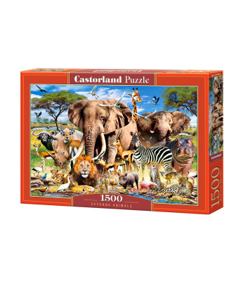 Puzle Savanna Animals, 1500 elementi, C-151950